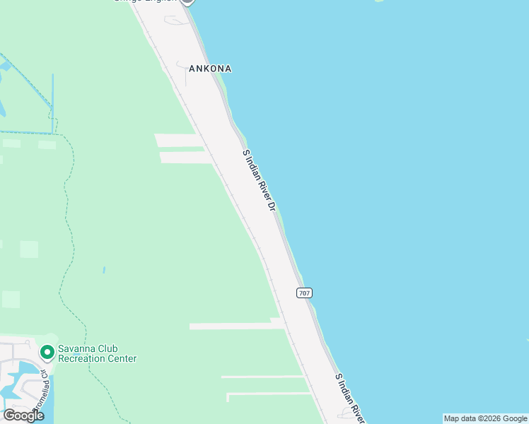 map of restaurants, bars, coffee shops, grocery stores, and more near 8807 South Indian River Drive in Fort Pierce