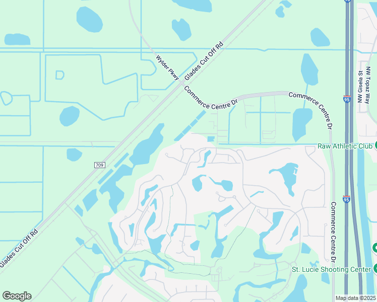 map of restaurants, bars, coffee shops, grocery stores, and more near 7029 Willow Pine Way in Port St. Lucie