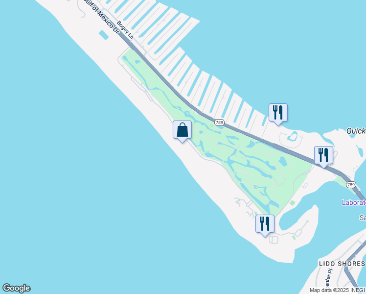map of restaurants, bars, coffee shops, grocery stores, and more near 25 Longboat Club Road in Longboat Key