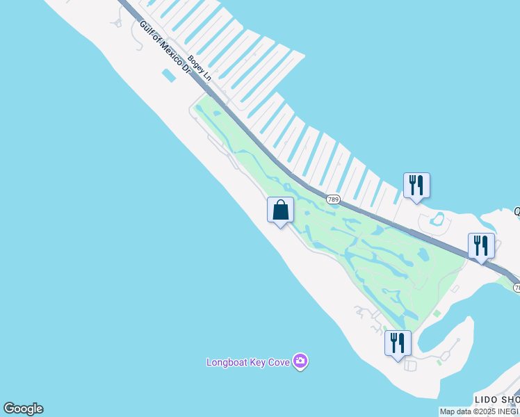 map of restaurants, bars, coffee shops, grocery stores, and more near 663 Longboat Club Road in Longboat Key