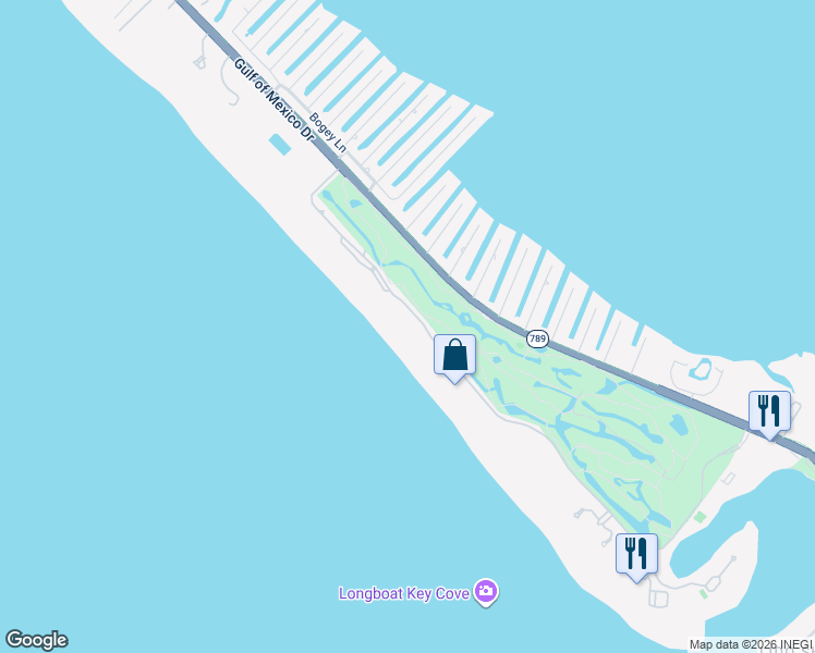 map of restaurants, bars, coffee shops, grocery stores, and more near 775 Longboat Club Road in Longboat Key