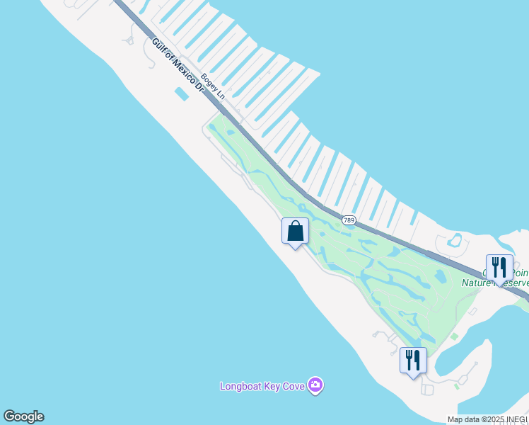 map of restaurants, bars, coffee shops, grocery stores, and more near 775 Longboat Club Road in Longboat Key