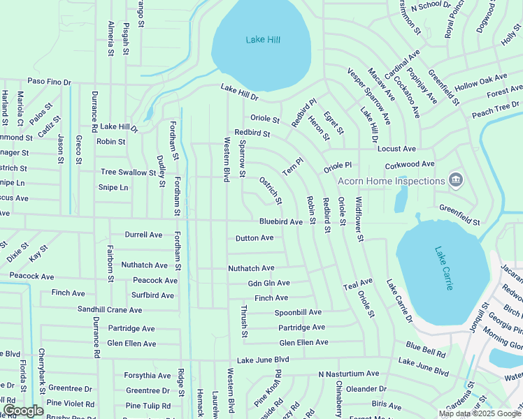 map of restaurants, bars, coffee shops, grocery stores, and more near 1101-1113 Sparrow Street in Lake Placid