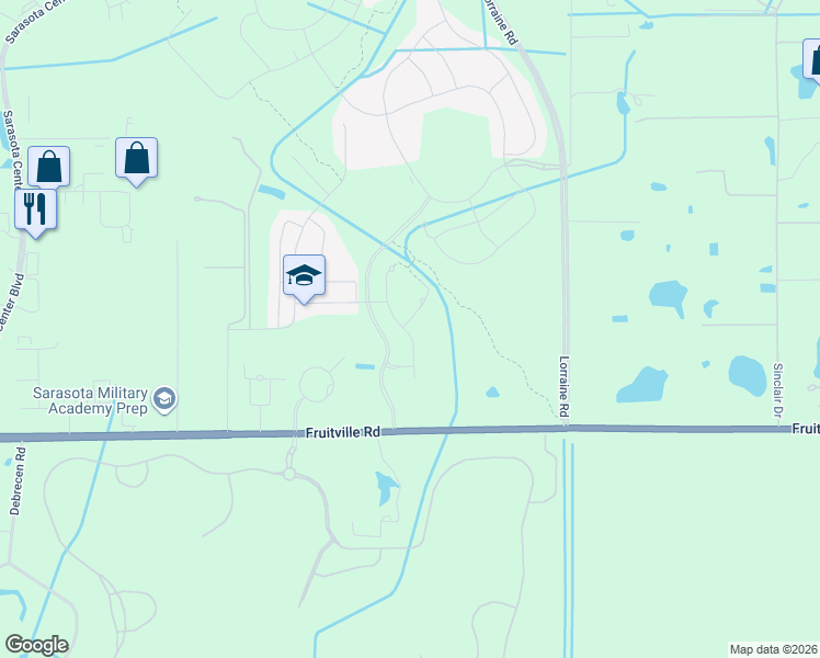 map of restaurants, bars, coffee shops, grocery stores, and more near in Lakewood Ranch