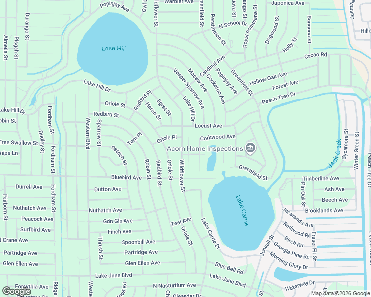 map of restaurants, bars, coffee shops, grocery stores, and more near Country Walk Boulevard in Lake Placid