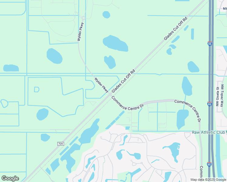 map of restaurants, bars, coffee shops, grocery stores, and more near 8585 Glades Cut Off Road in Fort Pierce