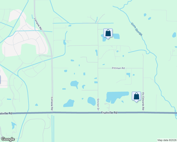 map of restaurants, bars, coffee shops, grocery stores, and more near 550 Sinclair Drive in Sarasota