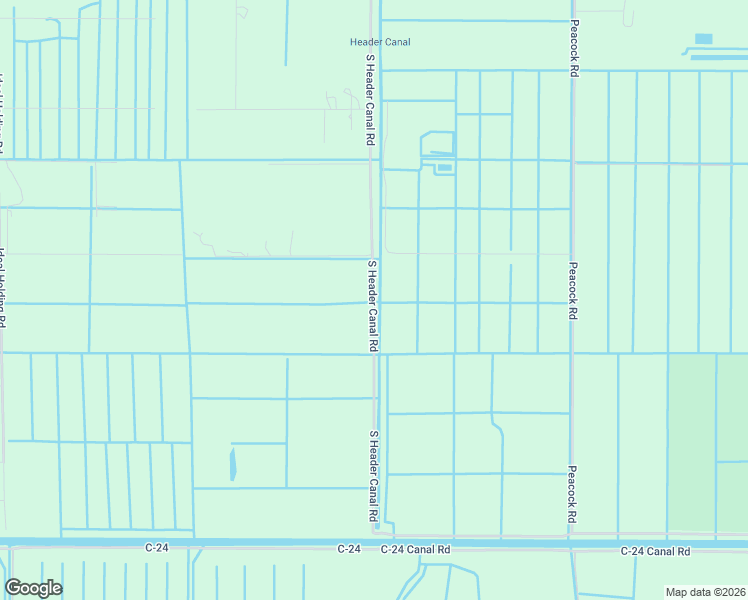 map of restaurants, bars, coffee shops, grocery stores, and more near 6168-6552 South Header Canal Road in Port St. Lucie