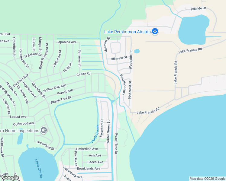 map of restaurants, bars, coffee shops, grocery stores, and more near 1208 Cacao Road in Lake Placid