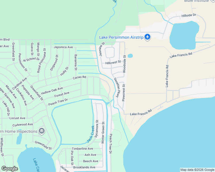 map of restaurants, bars, coffee shops, grocery stores, and more near 1208-1218 Cacao Road in Lake Placid