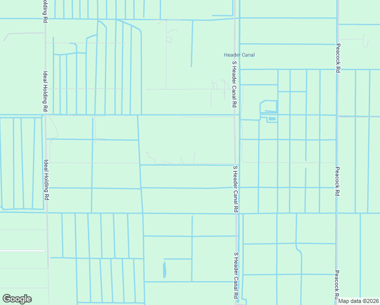 map of restaurants, bars, coffee shops, grocery stores, and more near 6405 South Header Canal Road in Port St. Lucie