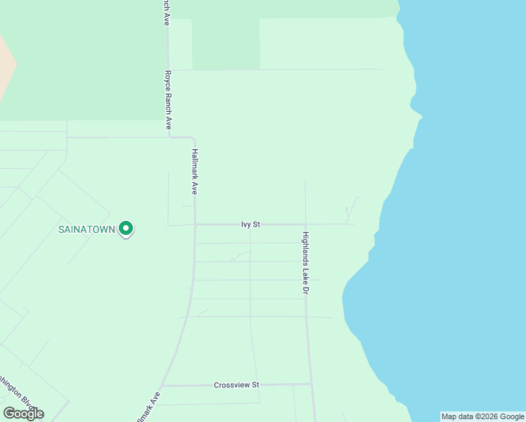 map of restaurants, bars, coffee shops, grocery stores, and more near 1500 Ivy Street in Lake Placid