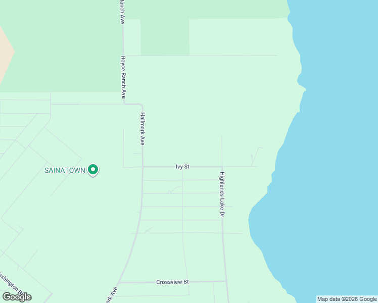 map of restaurants, bars, coffee shops, grocery stores, and more near 1500 Ivy Street in Lake Placid
