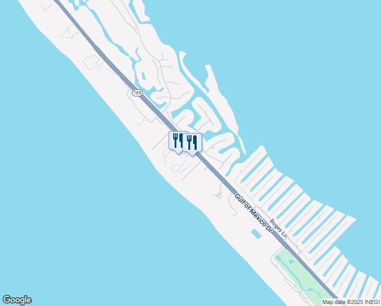 map of restaurants, bars, coffee shops, grocery stores, and more near 1620 Gulf of Mexico Drive in Longboat Key