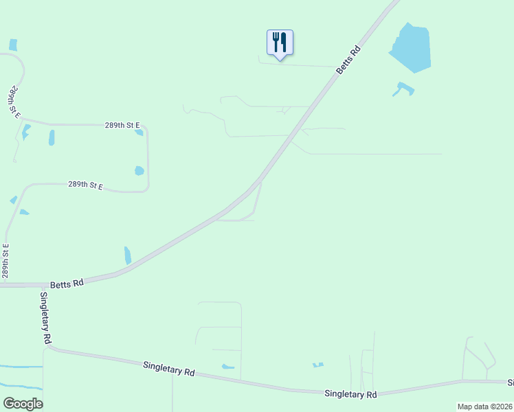 map of restaurants, bars, coffee shops, grocery stores, and more near 30352 Betts Road in Myakka City