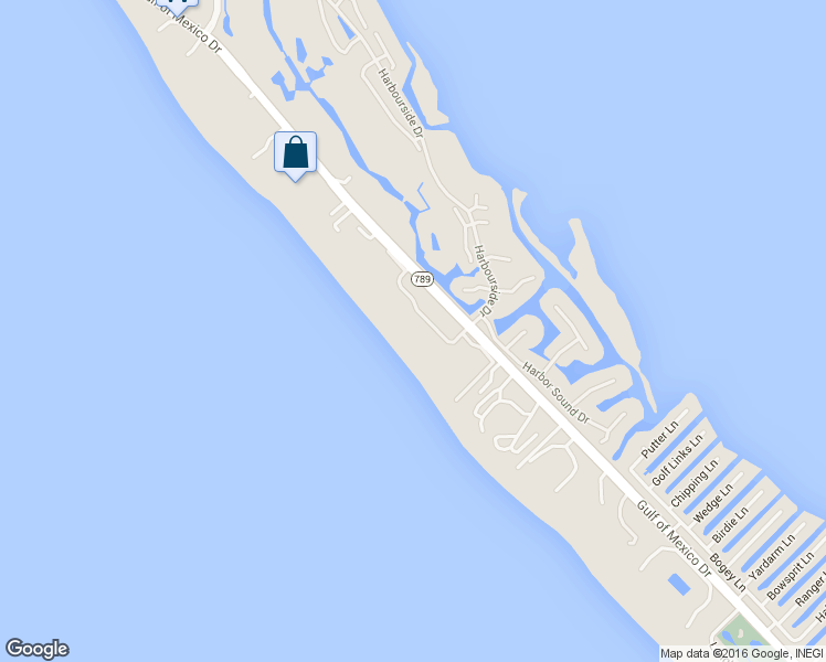 map of restaurants, bars, coffee shops, grocery stores, and more near 1975 Gulf of Mexico Drive in Longboat Key