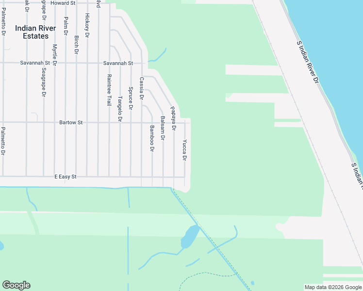 map of restaurants, bars, coffee shops, grocery stores, and more near 6004 Yucca Drive in Fort Pierce