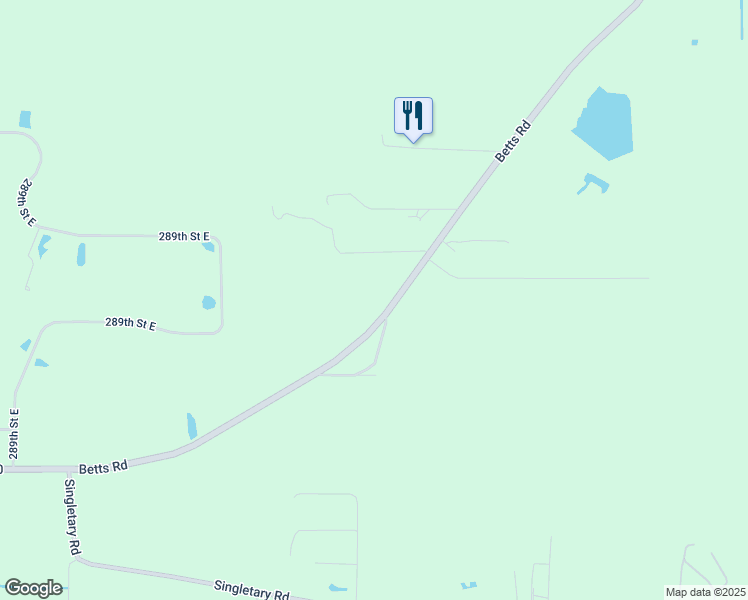 map of restaurants, bars, coffee shops, grocery stores, and more near 30457 Betts Road in Myakka City