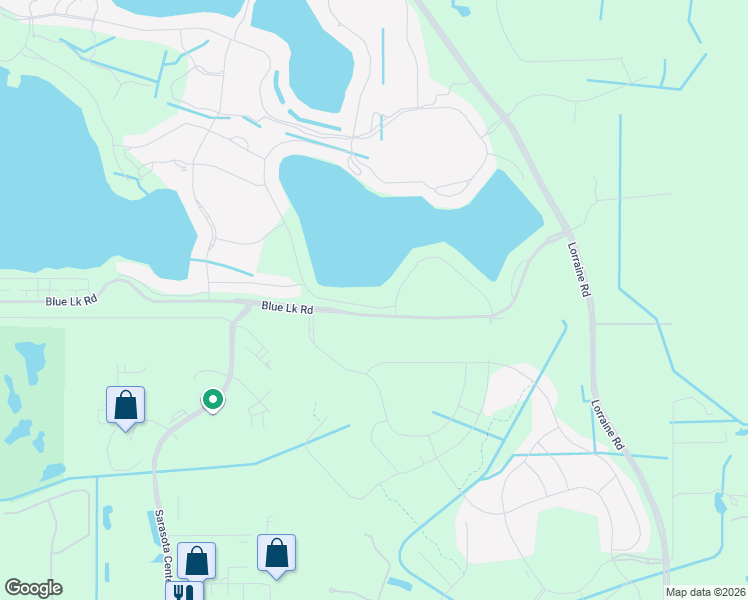 map of restaurants, bars, coffee shops, grocery stores, and more near 1601 Sarasota Center Boulevard in Sarasota