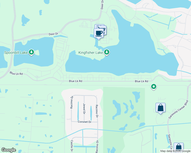 map of restaurants, bars, coffee shops, grocery stores, and more near in Fruitville