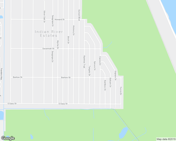 map of restaurants, bars, coffee shops, grocery stores, and more near 5809 Tangelo Drive in Fort Pierce