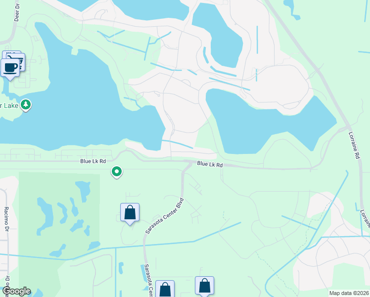 map of restaurants, bars, coffee shops, grocery stores, and more near 8125 Sternway Road in Sarasota