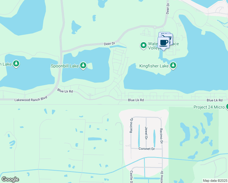 map of restaurants, bars, coffee shops, grocery stores, and more near 1300 Thicket Lane in Sarasota
