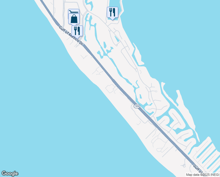 map of restaurants, bars, coffee shops, grocery stores, and more near 2111 Gulf of Mexico Drive in Longboat Key