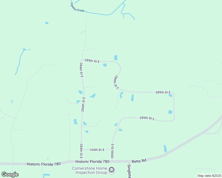 map of restaurants, bars, coffee shops, grocery stores, and more near 9902 289th Street East in Myakka City