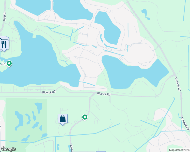 map of restaurants, bars, coffee shops, grocery stores, and more near 8099 Slipway Drive in Sarasota