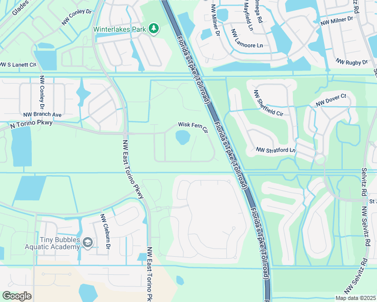 map of restaurants, bars, coffee shops, grocery stores, and more near 6144 Northwest Butterfly Orchid Place in Port Saint Lucie