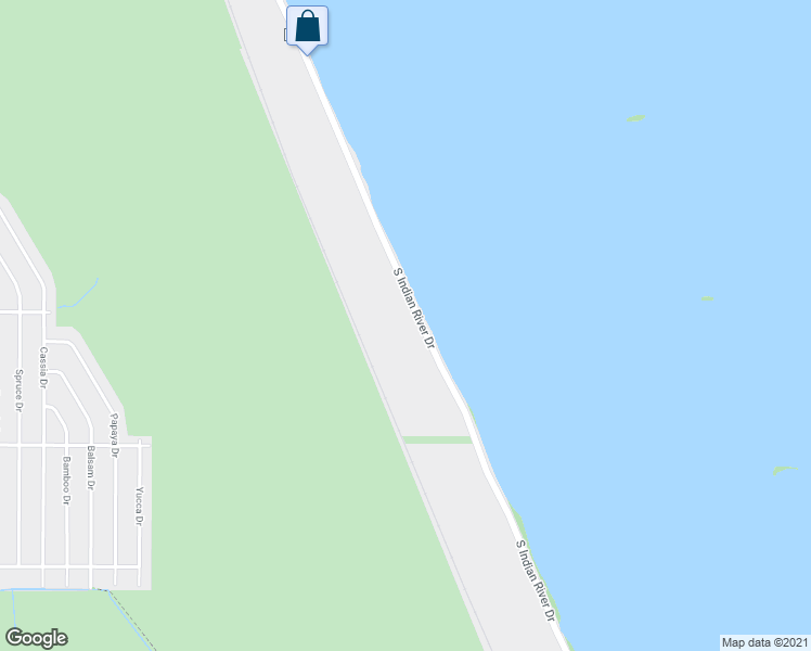 map of restaurants, bars, coffee shops, grocery stores, and more near 6705 South Indian River Drive in Fort Pierce