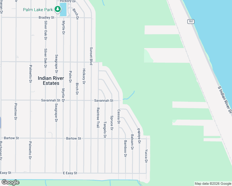 map of restaurants, bars, coffee shops, grocery stores, and more near 5603 Cassia Drive in Fort Pierce