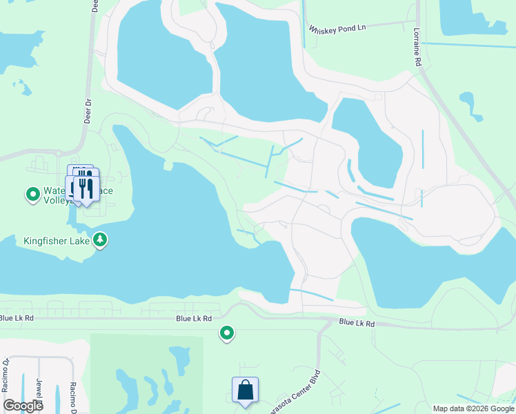 map of restaurants, bars, coffee shops, grocery stores, and more near 8018 Sandstar Way in Sarasota