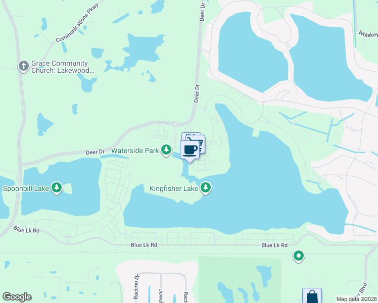 map of restaurants, bars, coffee shops, grocery stores, and more near 3800 Deer Drive in Sarasota