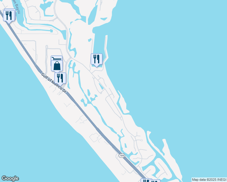 map of restaurants, bars, coffee shops, grocery stores, and more near 2301 Harbour Oaks Drive in Longboat Key