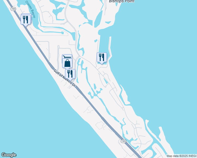 map of restaurants, bars, coffee shops, grocery stores, and more near 2358 Harbour Oaks Drive in Longboat Key