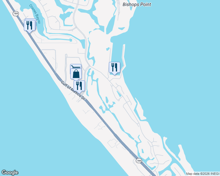map of restaurants, bars, coffee shops, grocery stores, and more near 2373 Harbour Oaks Drive in Longboat Key