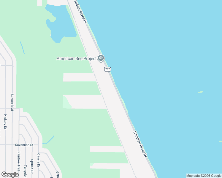 map of restaurants, bars, coffee shops, grocery stores, and more near 6005 South Indian River Drive in Fort Pierce
