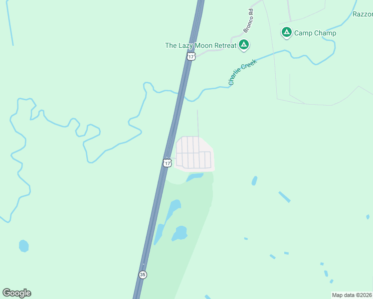 map of restaurants, bars, coffee shops, grocery stores, and more near 7734 Bluff Boulevard in Zolfo Springs