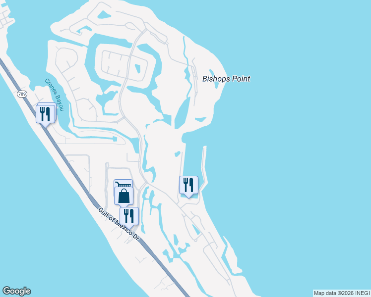 map of restaurants, bars, coffee shops, grocery stores, and more near 2600 Harbourside Dr in Longboat Key