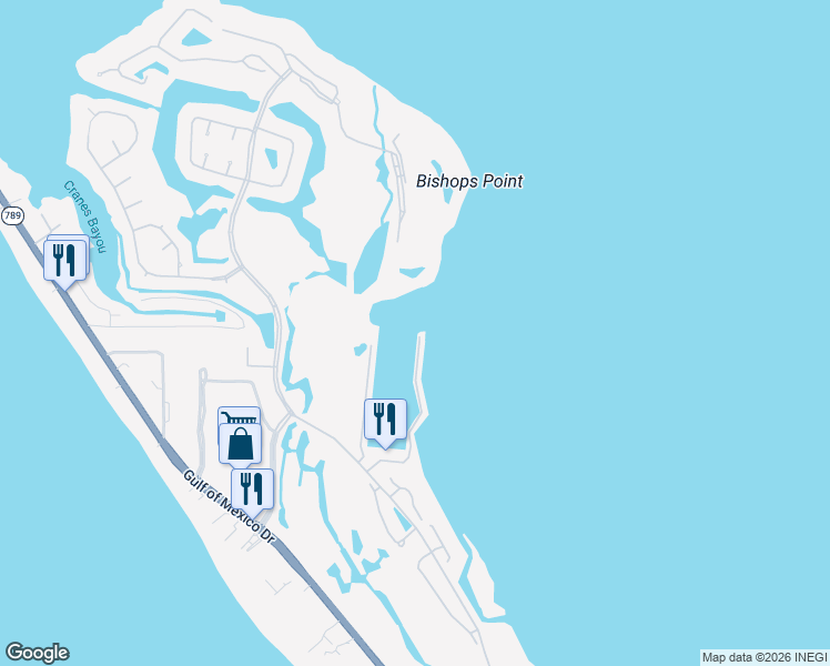 map of restaurants, bars, coffee shops, grocery stores, and more near 2630 Harbourside Drive in Longboat Key