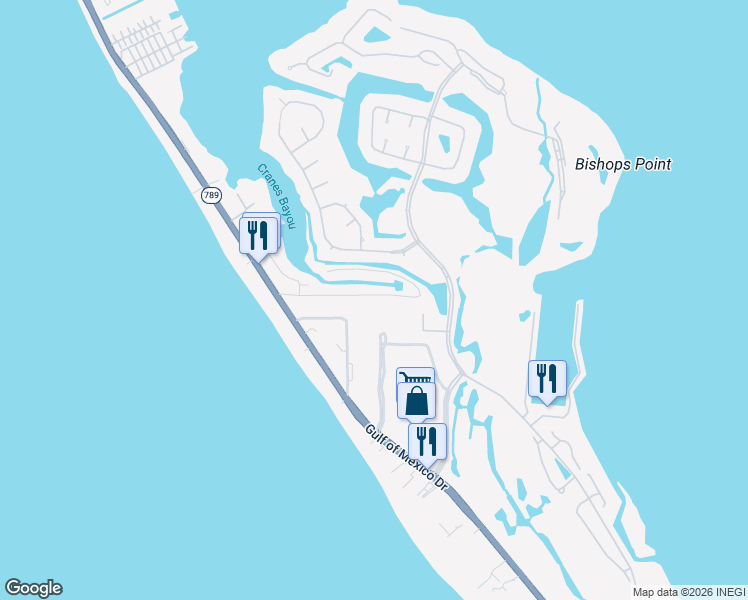 map of restaurants, bars, coffee shops, grocery stores, and more near 620 Buttonwood Drive in Longboat Key