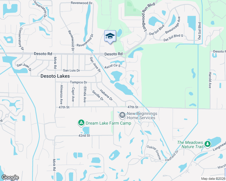 map of restaurants, bars, coffee shops, grocery stores, and more near 4952 San Jose Drive in Sarasota