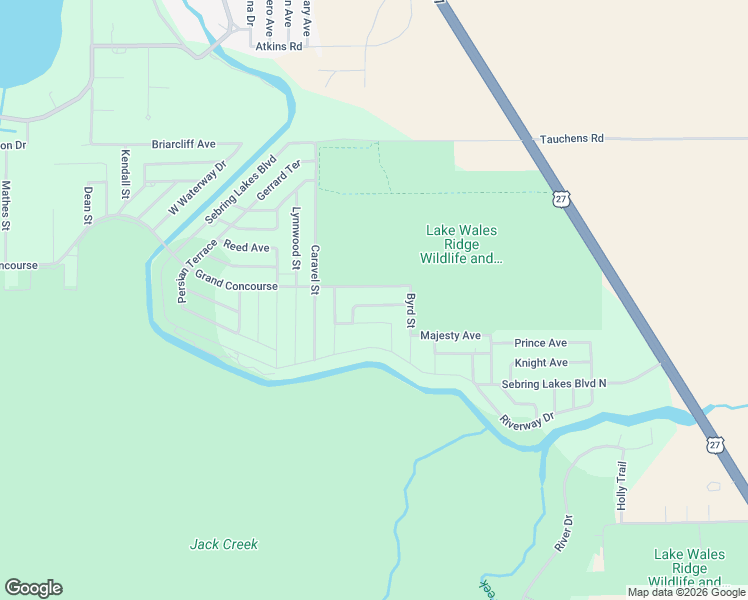 map of restaurants, bars, coffee shops, grocery stores, and more near 5071 Grand Concourse in Sebring