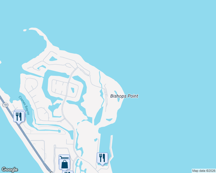 map of restaurants, bars, coffee shops, grocery stores, and more near 3070 Grand Bay Boulevard in Longboat Key