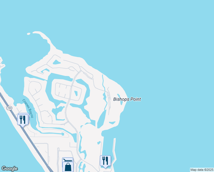 map of restaurants, bars, coffee shops, grocery stores, and more near 3080 Grand Bay Boulevard in Longboat Key