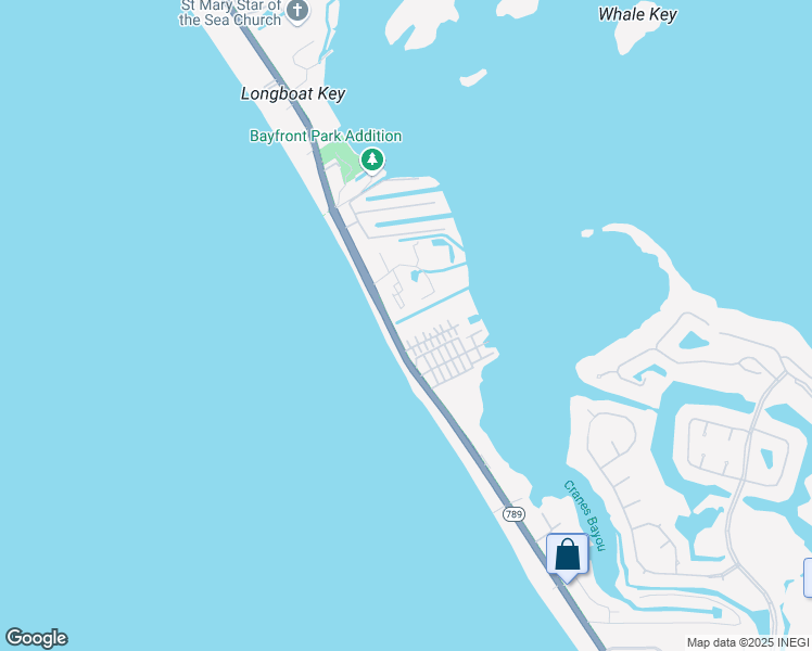 map of restaurants, bars, coffee shops, grocery stores, and more near 3800-3810 Gulf of Mexico Drive in Longboat Key