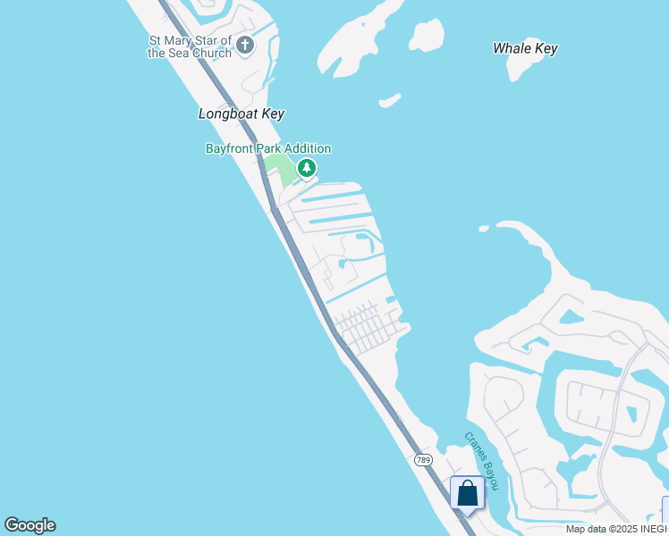 map of restaurants, bars, coffee shops, grocery stores, and more near 726 Bayport Way in Longboat Key