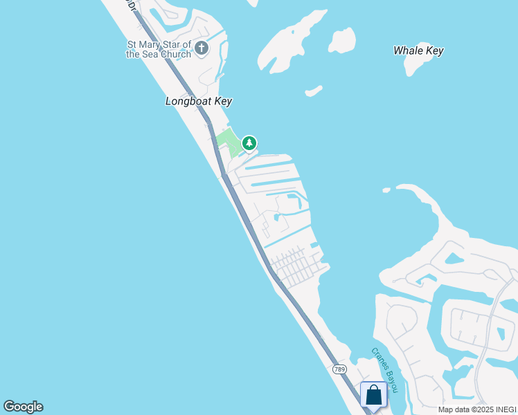 map of restaurants, bars, coffee shops, grocery stores, and more near 524 Bayport Way in Longboat Key